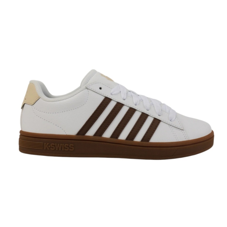 KSwiss Sneaker Court Tiebreak II (Leder) 2025 cremeweiss/braun Herren